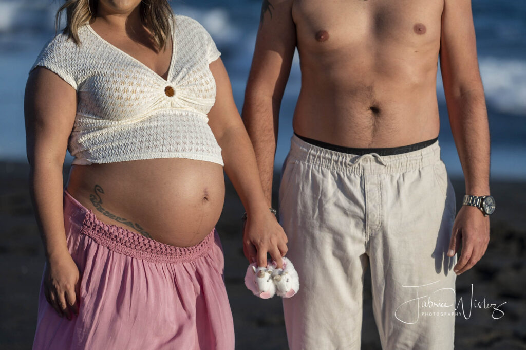 La photo de grossesse est un moyen d'immortaliser cette instant magique. Fabrice Wislez photographe à la Réunion