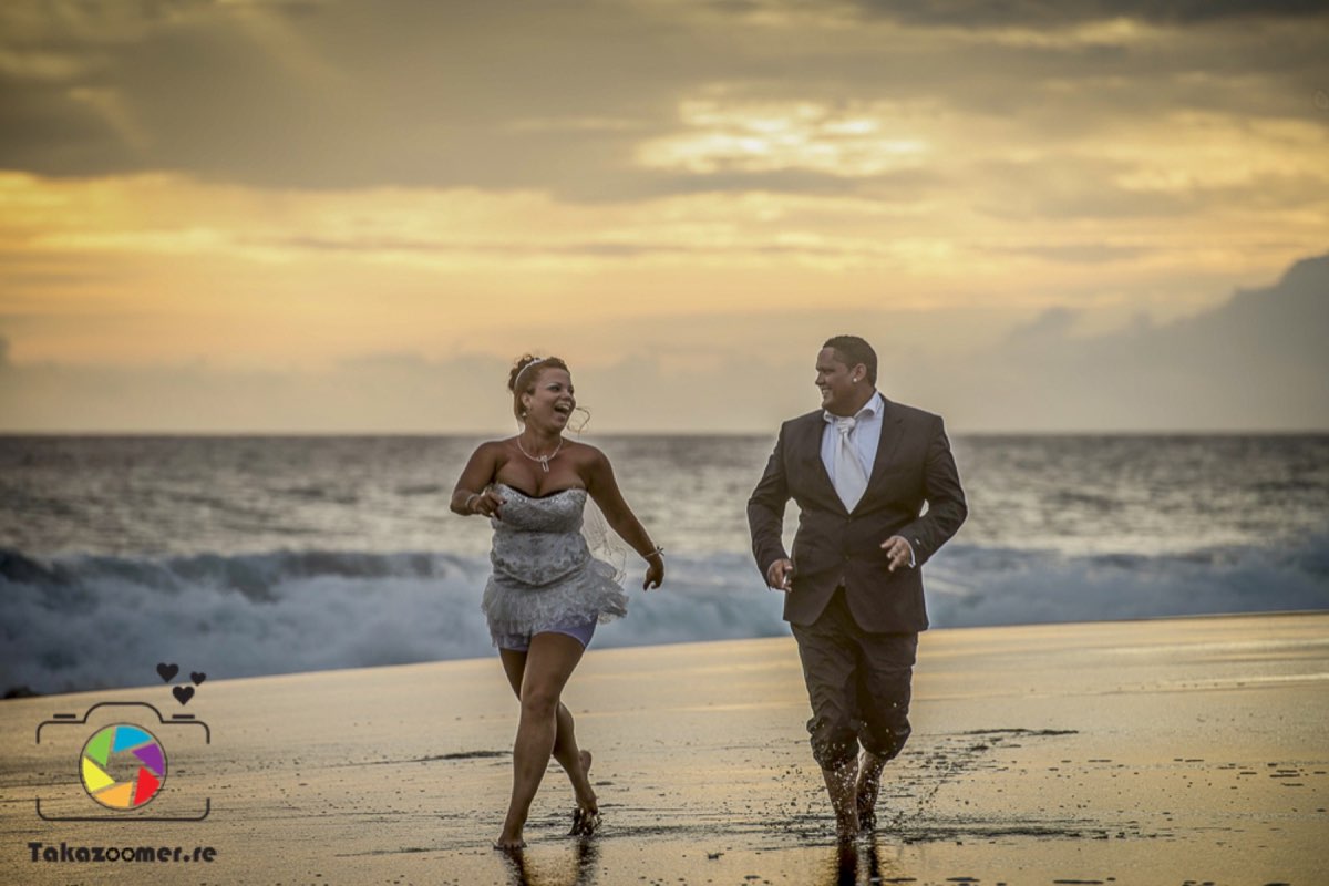 Couple de mariés photographié par Fabrice Wislez Photography