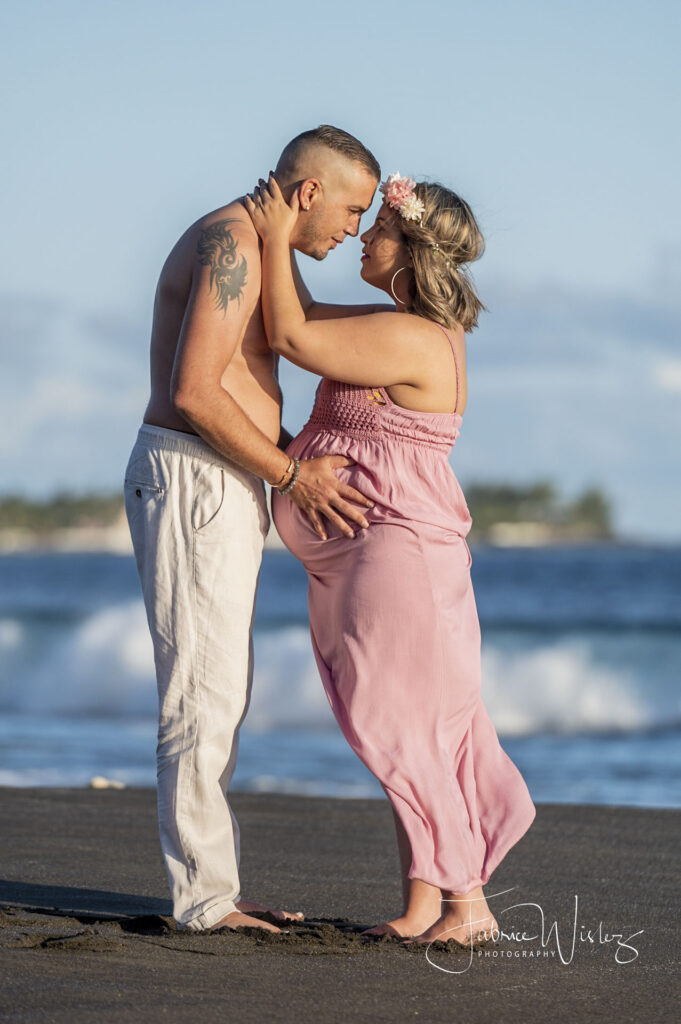 Julie et son homme ont était ravis de la séance photo avec Fabrice Wislez photographe à l'île de la Réunion