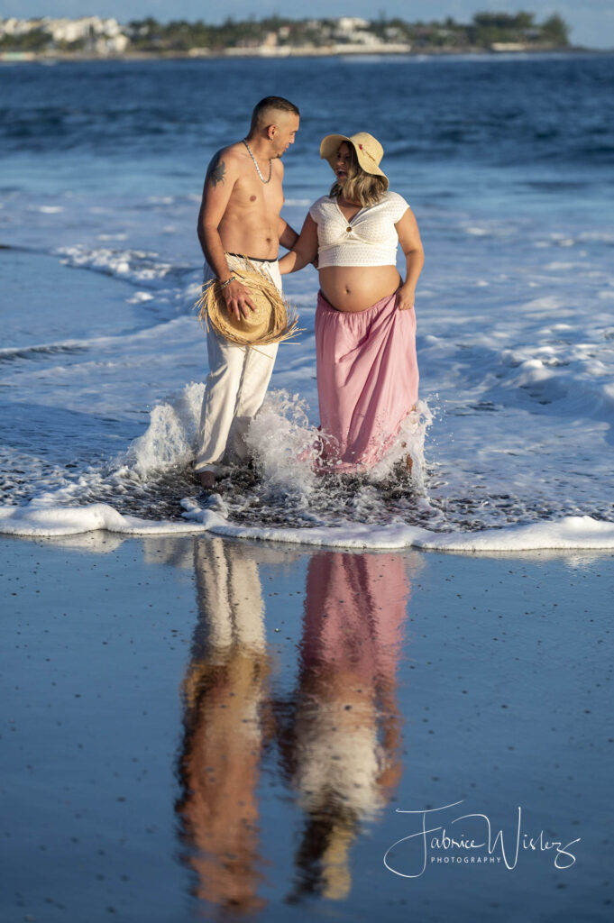 Julie et son homme ont était ravis de la séance photo avec Fabrice Wislez photographe à l'île de la Réunion