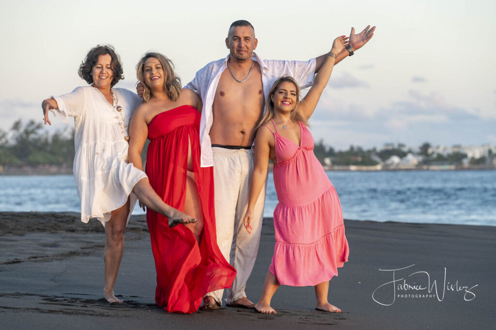 Julie et son homme ont était ravis de leur séance photo grossesse avec Fabrice Wislez photographe à l'île de la Réunion